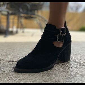 Jeffery Campbell black booties